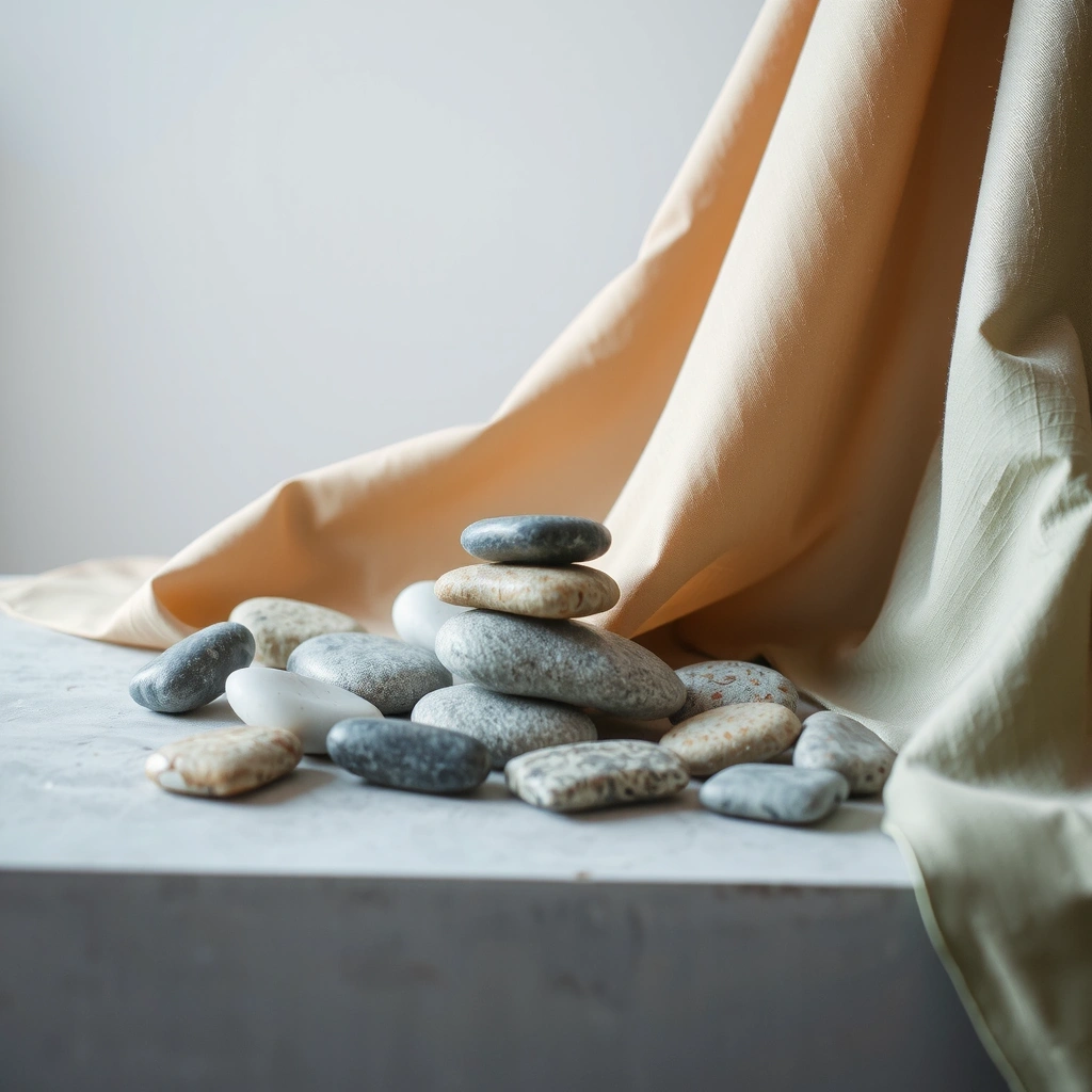 Abstract representation of fluidity and weight